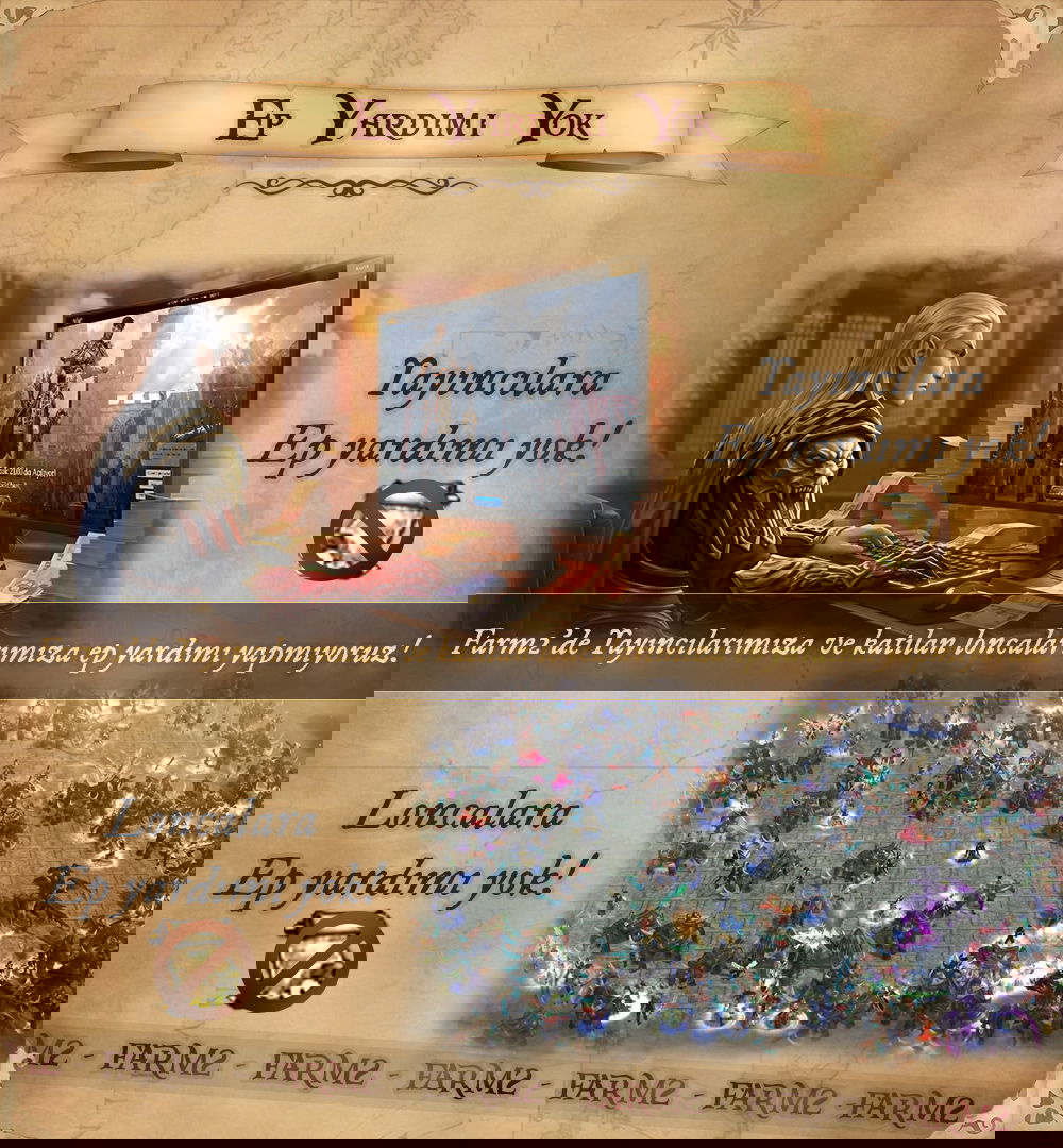 Farm2 - 1-99 Gerçek bir Oldschool deneyimi | Dünya'da ilk sistemleriyle sizlerle